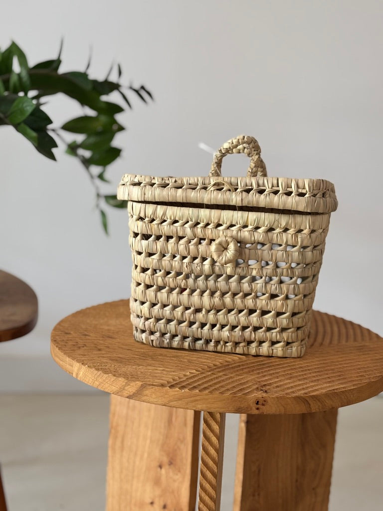 Malle en feuilles de palmier _ 100% personnalisable