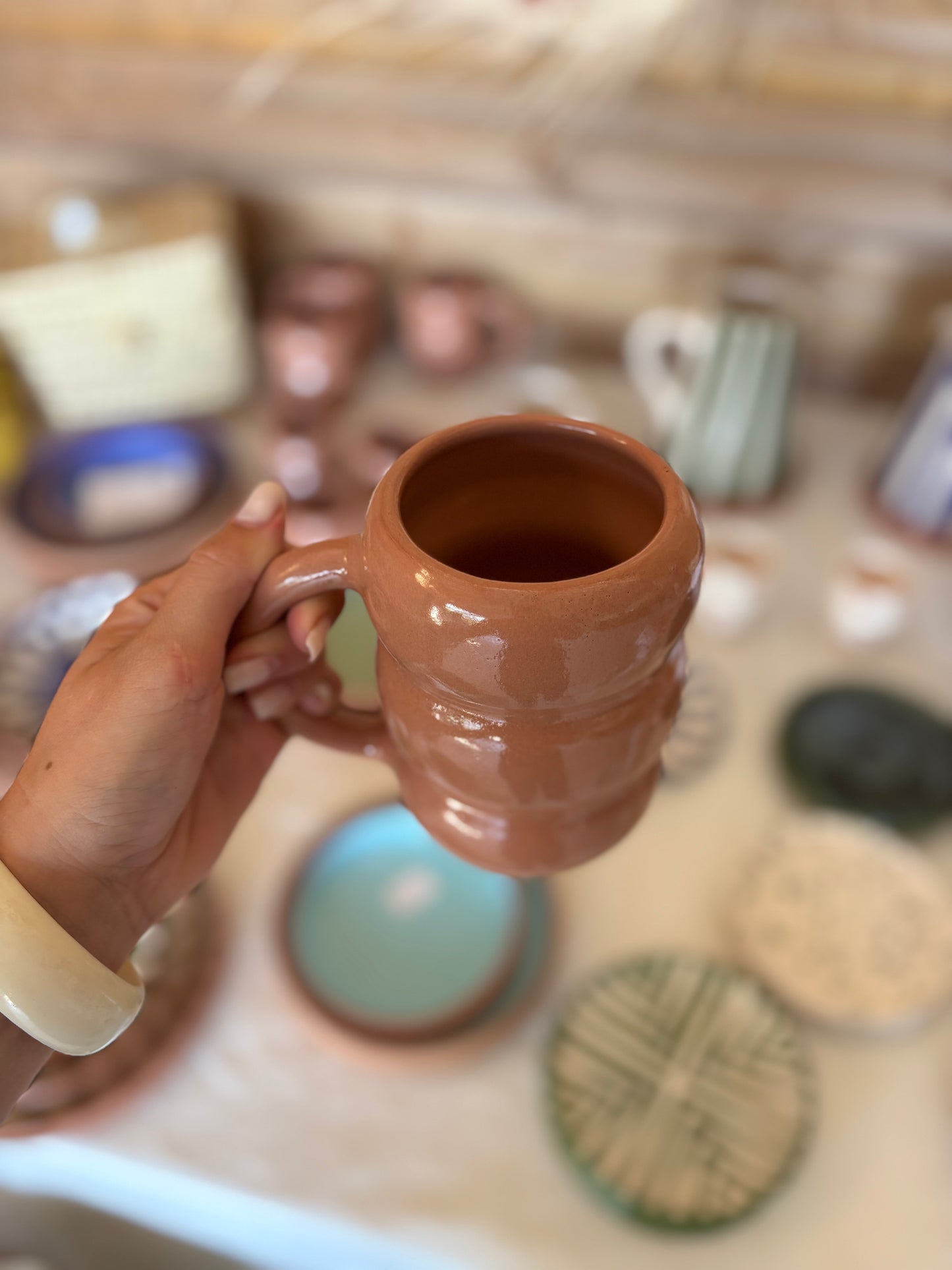 Tasse Bubble – Rose poudré