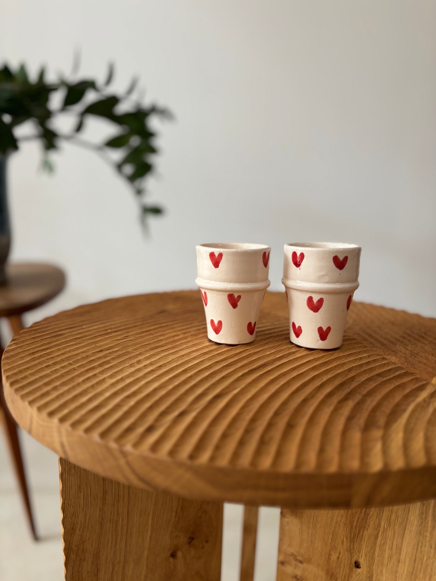Tasse à café coeur