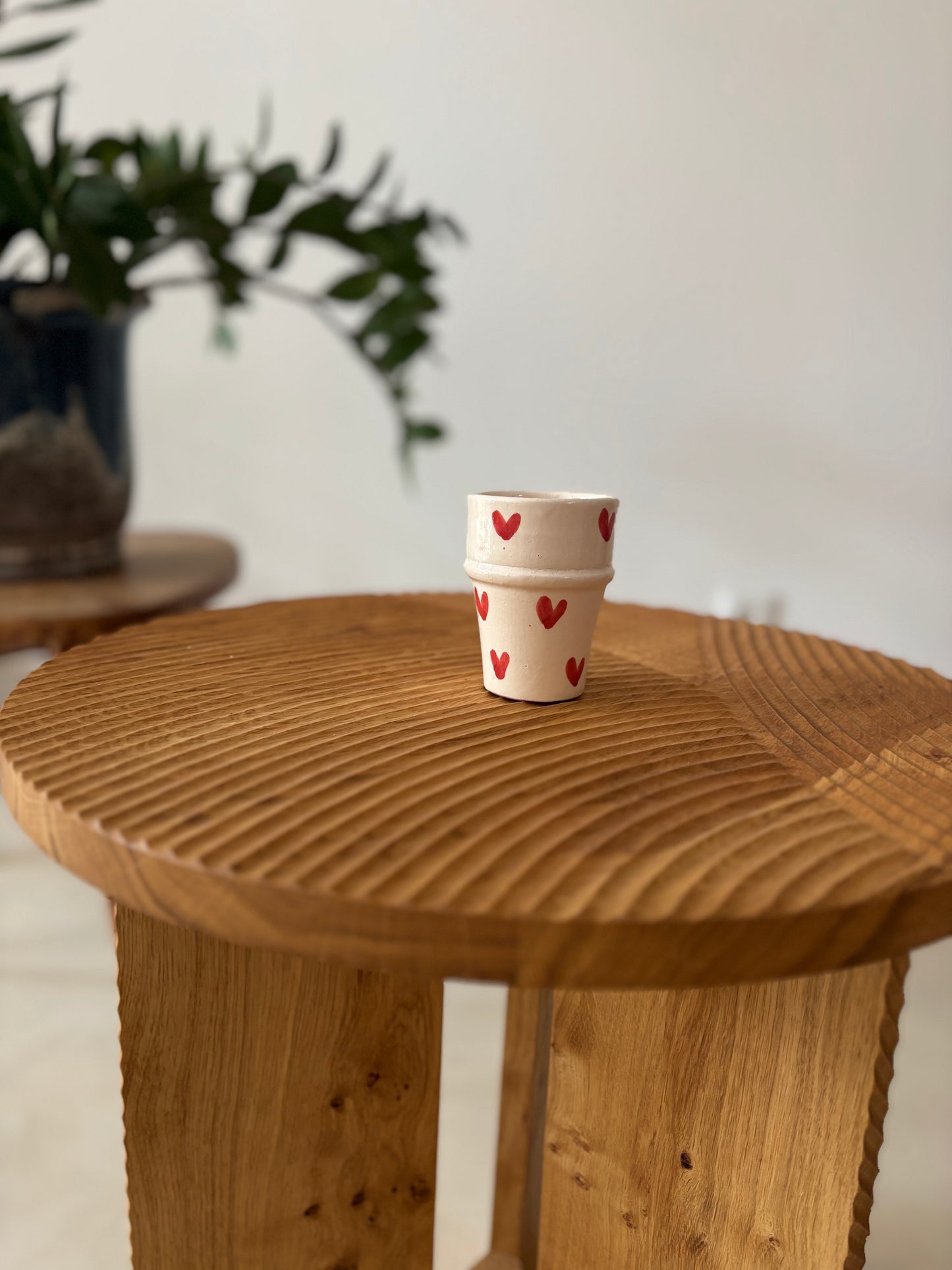 Tasse à café coeur