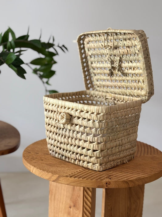Malle en feuilles de palmier _ 100% personnalisable