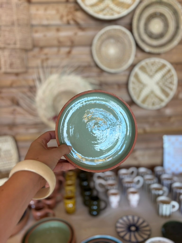 Assiettes en terre cuite – Collection Dunes