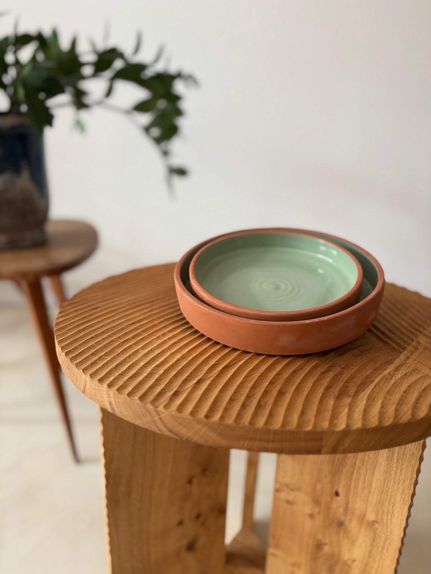 Assiettes en terre cuite – Collection Dunes