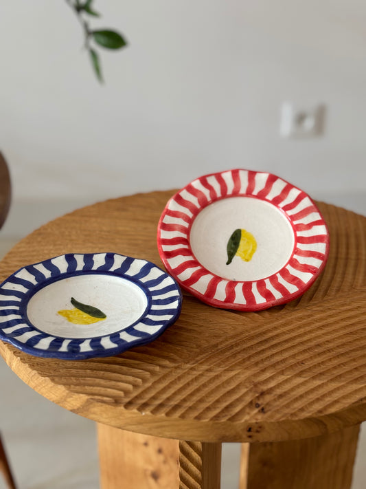 Assiettes Citron