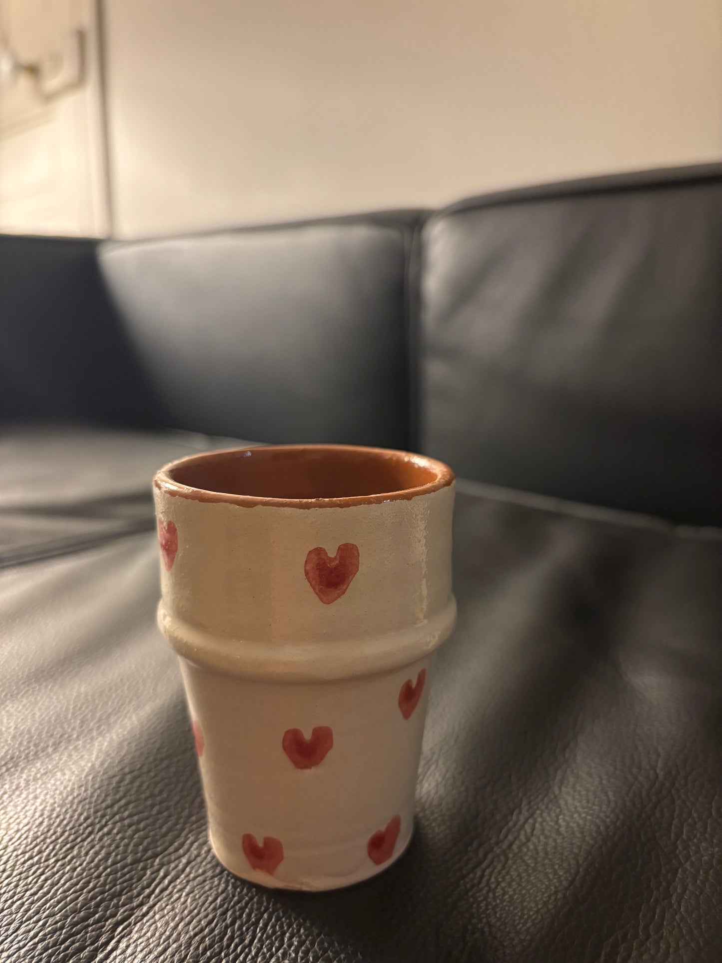 Tasse à café coeur