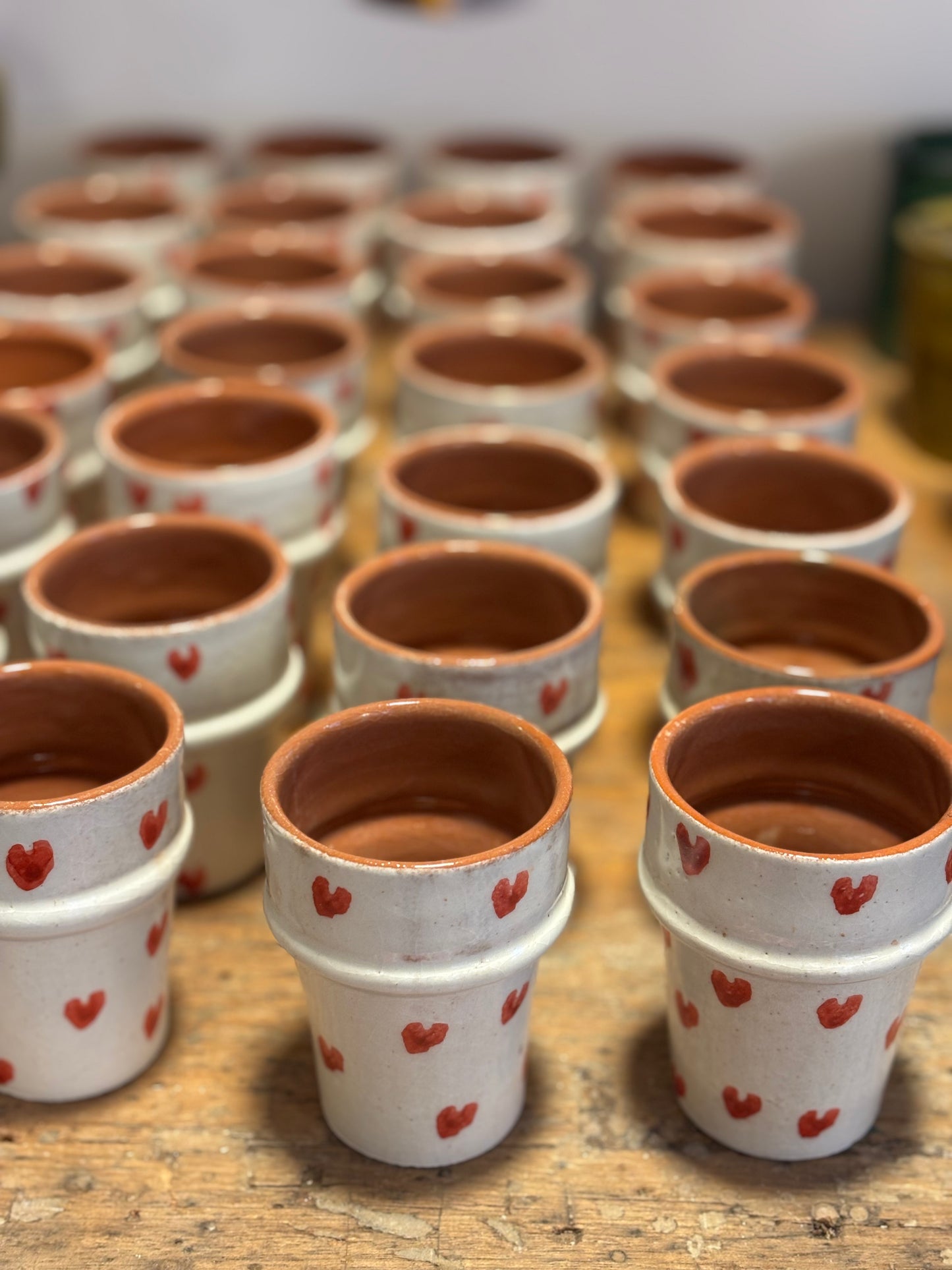 Tasse à café coeur